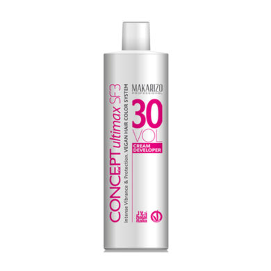 Concept Ultimax Cream Developer SF3 30 Volume Bottle 1000ml