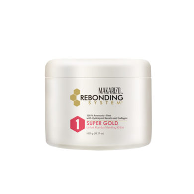 Rebonding System Straightening Cream Super Gold Pot 1000 gr