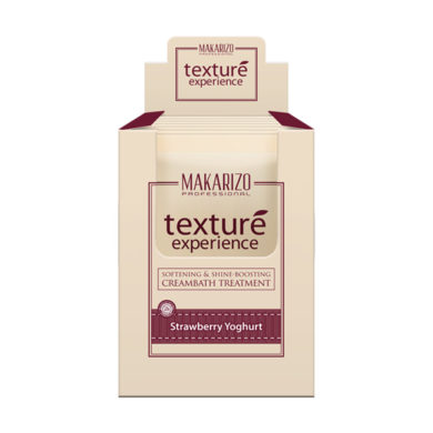 Texture Experience Hair & Scalp Cream Strawberry Yoghurt Sachet 60 gr x 12