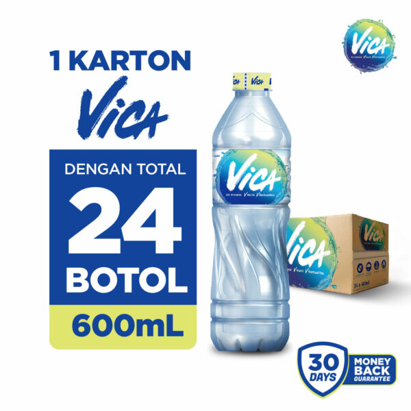 ViCA 600mL isi 24 botol