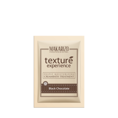 Makarizo Professional Texture Experience Cream Black Chocolate Sachet 60gr (Satuan)