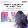 Vegan Foilayage Vlue Electric