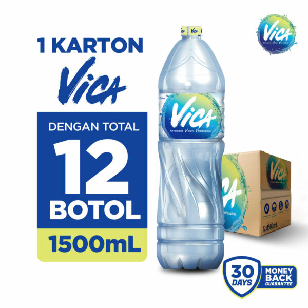 ViCA 1500mL isi 12 botol