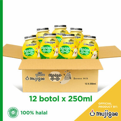 12 Botol Banana Milk Original