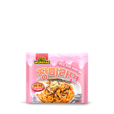 Mujigae by Wonhae Fried Rose Ramyun 120 gr