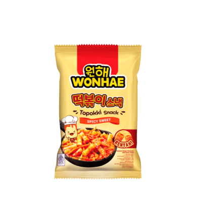 Mujigae by Wonhae Topokki Snack Sweet & Spicy 80 gr